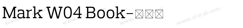 Mark W04 Book字体转换
